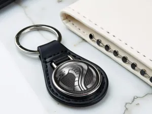 Leather Key Case Protects Keys Scratch Free
